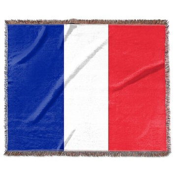 "France Flag" Woven Blanket 80"x60"
