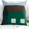 Home Decorative Pillows Creative Throw Pillows, Warm House Pattern