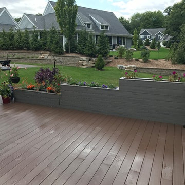 Planter box and deck