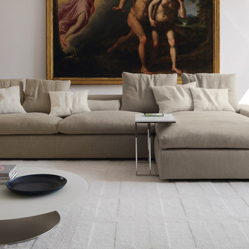 Selling: Kubic Soft Sectional, Kara Coffee Tables
