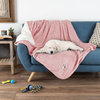 Waterproof Pet Blanket-50�x 60� Pink Soft Plush Throw by Petmaker