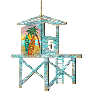 Beach Lifeguard Tower Ornament