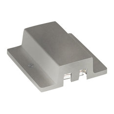 WAC Lighting H Track Floating Canopy Connector in Brushed Nickel