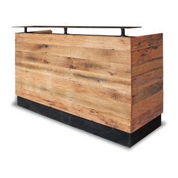 Oak Reception Counter - Furniture