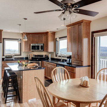 Medallion Cabinets, Shaker Style Door, Cherry Wood