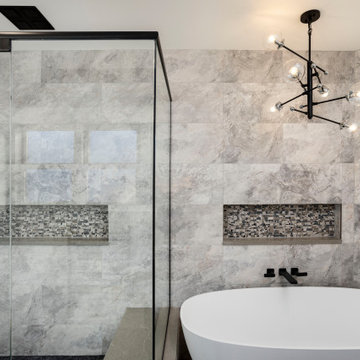 Refined Retreat: Evanston Master Bathroom Renovation