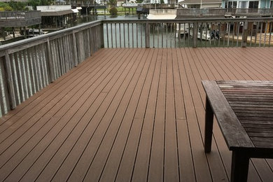 Deck and Stairs - Tiki Island