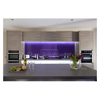 Glass Splashbacks in Kitchens - Modern - Kitchen - Belfast - by DIY ...