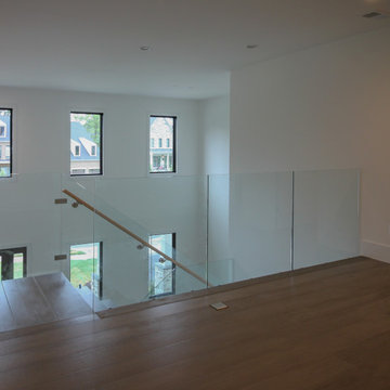Project #80 | Mono-Beam Staircase with Glass Panels
