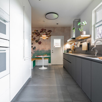 Queen Anne Craftsman Kitchen