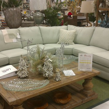 CAPRIS series 402 Sectional Sofa in Sunbrella Fabric