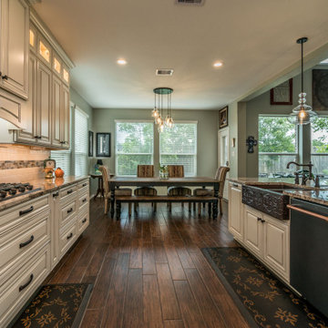 Friendswood French Country Kitchen