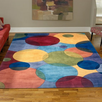 Hand-Tufted Colorful Rugs