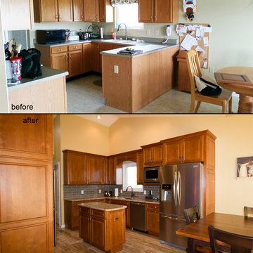 Schrock Carmin Alder Cattail Kitchen