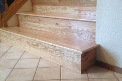 Newly built out bottom step