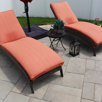 Swimming Pool Patio & Waterfall in Massapequa, NY