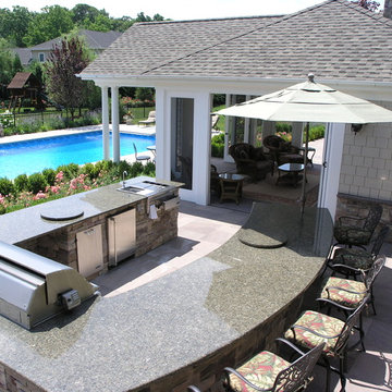 Timeless Balance: Patio, Gazebo, Pergola, Outdoor Kitchen, and a Putting Green