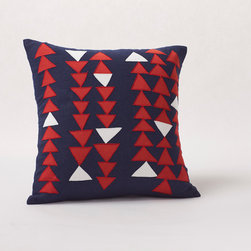 Triangle Row Pillow - Products