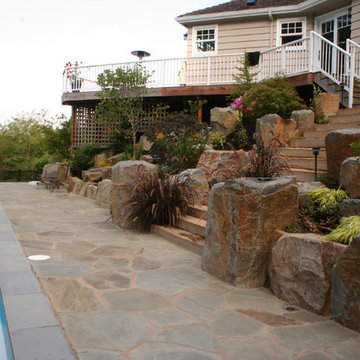 Bluestone Patio, Pioneer Slab Staircase