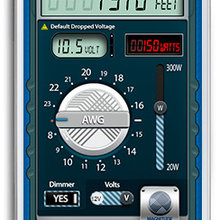 Electricians Drop Voltage Calculator