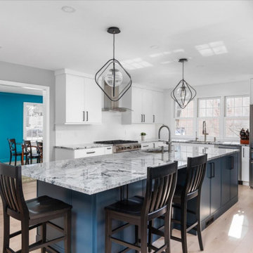 Freda Drive Transitional Main Level Renovation