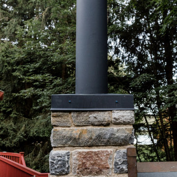 Outdoor Pizza Oven and Kitchen Addition