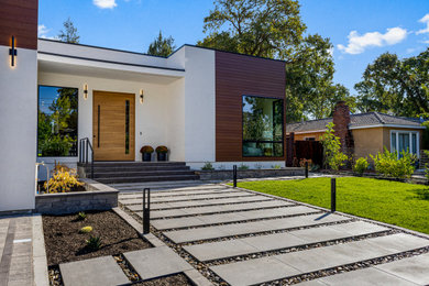 Inspiration for a modern exterior home remodel in San Francisco