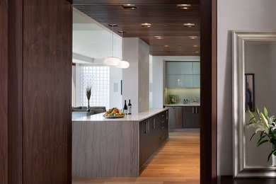 Trendy kitchen photo in New York