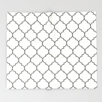 Geometric Patterned Throw Blanket, Twin