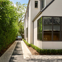 path to garage