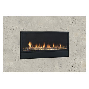 Acies 38 See Thru Direct Vent Natural Gas Fireplace Package 4