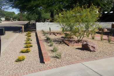 Photo of a contemporary landscaping in Phoenix.
