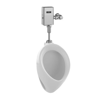 Toto Commercial Washout High Efficiency Urinal, 0.5 GPF, ADA, Cotton White