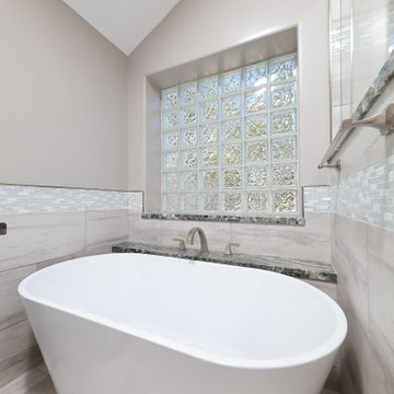 Martinsville Curb-less Shower and Bathroom Remodel