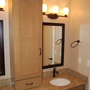 Maple Cabinets Traditional Bathroom