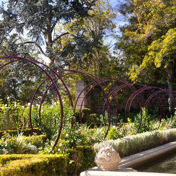 Gracie Modern Arbor at Greystone Mansion