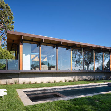 Malibu Glass Box House by Klopf Architecture