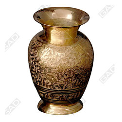 DECORATIVE POT GOLDEN FIRKI - Home Accessories & Decor