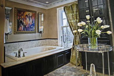 Bathroom - transitional bathroom idea in Baltimore