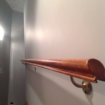 High ceilings and wall repair after wallpaper removal