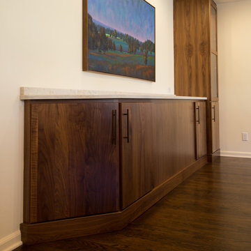 Luxury Dining Room Remodel | Built-In Storage & Lounge Seating