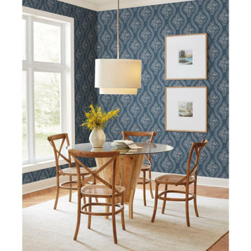 Magnolia Home Coverlet Floral Peel and Stick Wallpaper