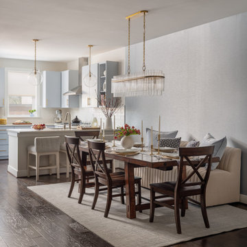 City Chic - Full First Floor, Basement, Playroom Remodel - Alexandria, VA