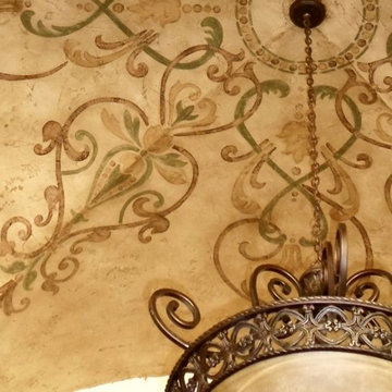 Breakfast Room Groin Ceiling