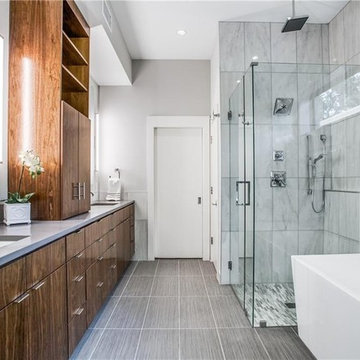 Eccentric Bathroom Renovation in San Jose, CA