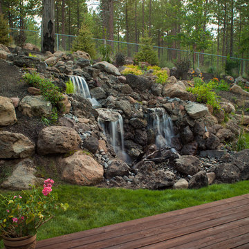 Pondless water falls in Central Oregon