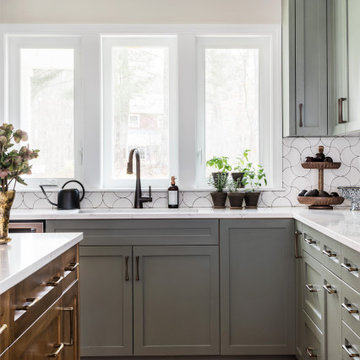 AFTER (View from Dining to Kitchen)