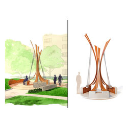 Public Sculpture for Symphony Park Boston - Artwork