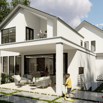 The Princeton Residence | Modern Farmhouse | Menlo Park, CA