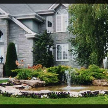 Montreal West Island Landscaping Design.